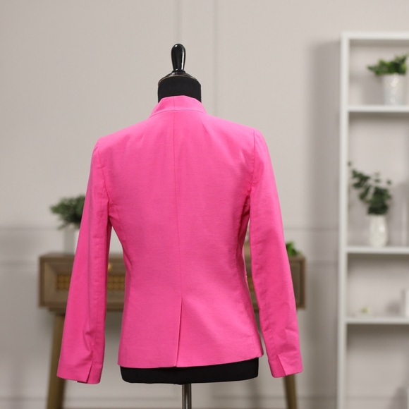 J. Crew Vibrant Pink Blazer - Picture 3 of 9